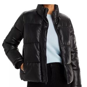 Andrew Marc x Richard Chai Lambskin Puffer Jacket